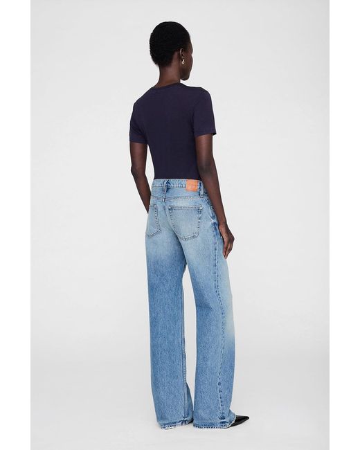 Anine Bing Blue Sylvie Tee