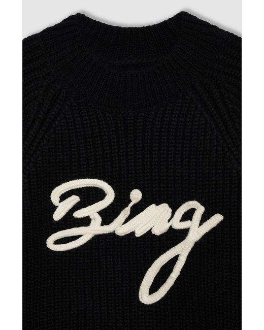 Anine Bing Black Kendrick Sweater