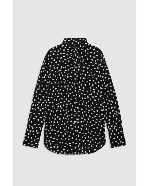 Anine Bing Black Ruby Shirt