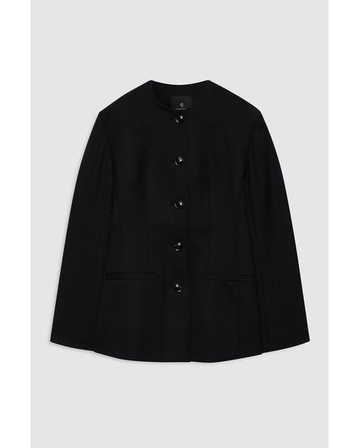 Anine Bing Blue Huda Blazer