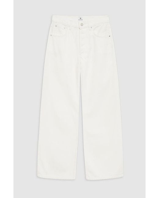 Anine Bing White Manon Jean 31"