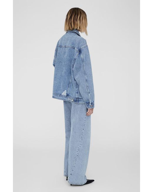 Anine Bing Blue Rory Jacket