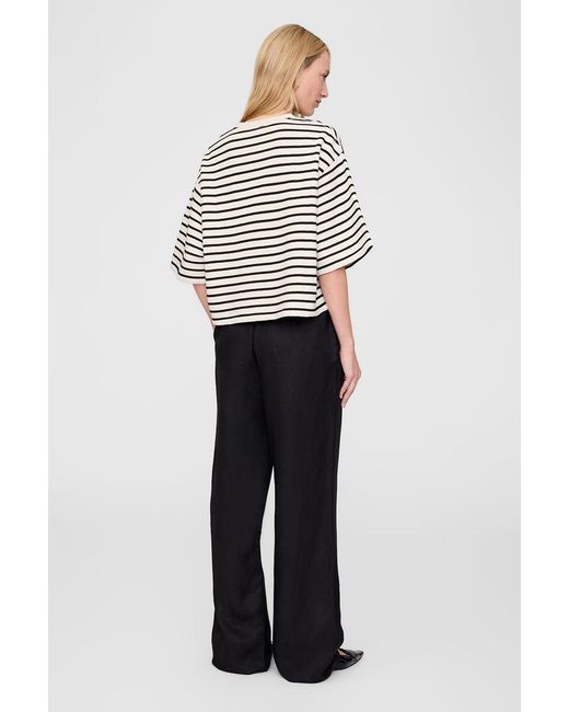 Anine Bing Black Soto Pant