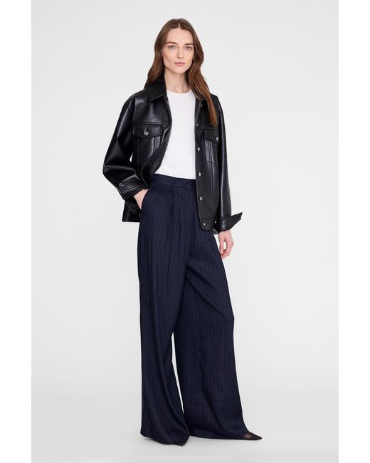 Anine Bing Blue Rory Jacket