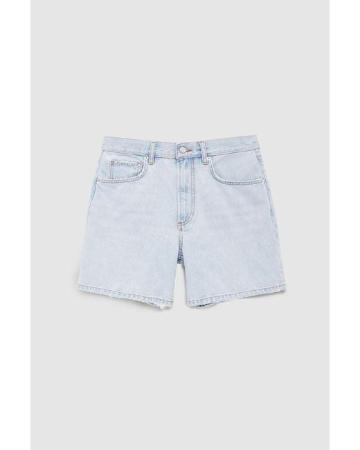 Anine Bing White Delaney Short
