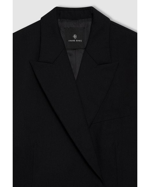 Anine Bing Blue Aretha Blazer
