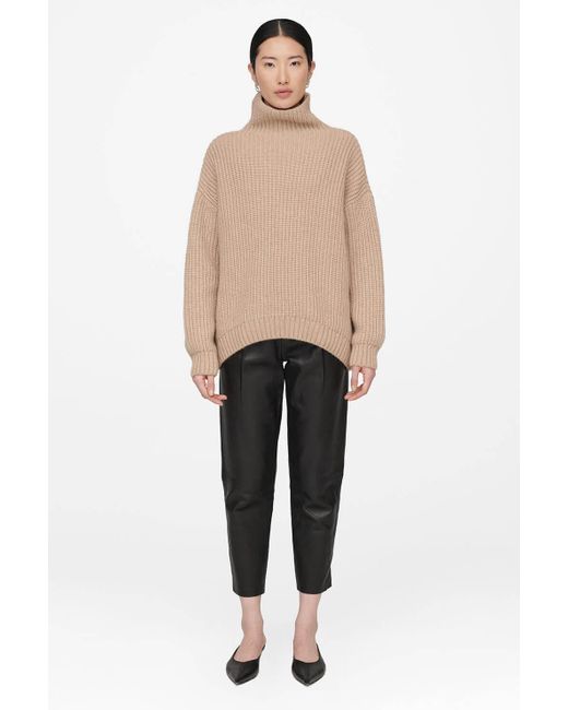 anine bing sydney sweater black