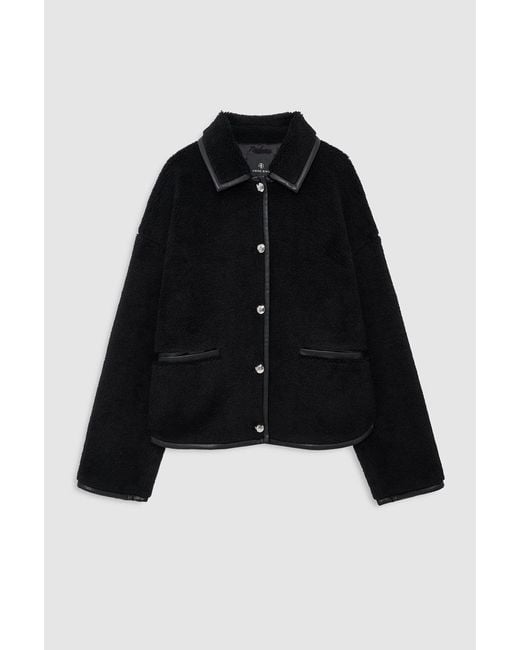 Anine Bing Blue Camden Jacket
