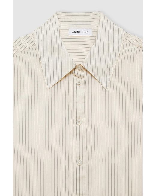 Anine Bing Natural Bridget Shirt