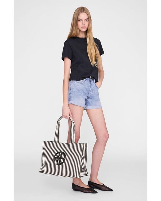 Anine Bing Black Lara Tote