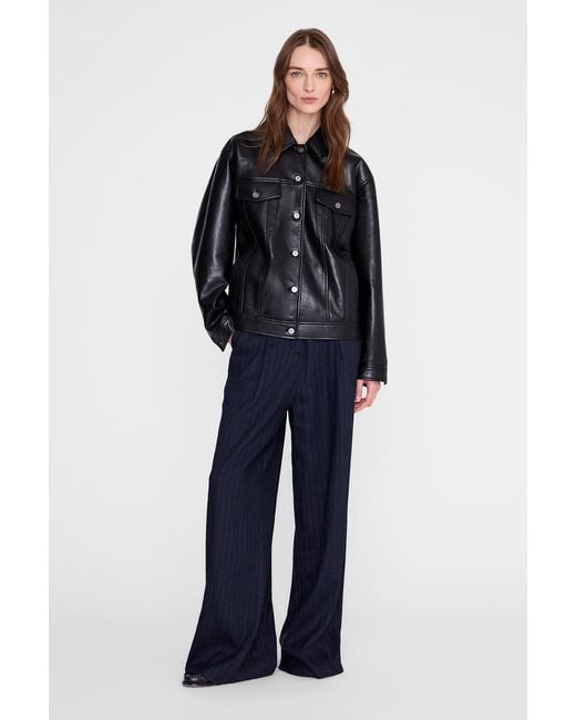 Anine Bing Blue Rory Jacket