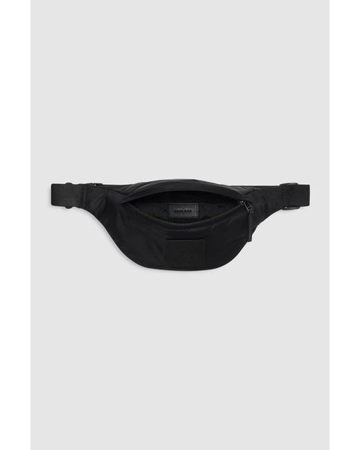Anine Bing Black Leon Small Waist Bag Nylon