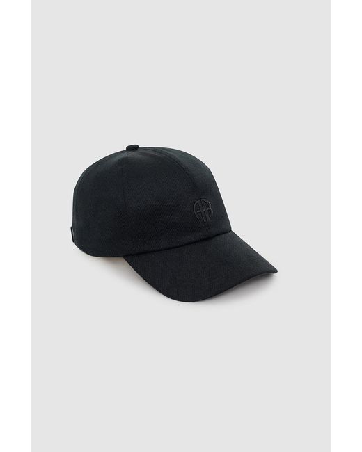 Anine Bing Black Jeremy Baseball Cap