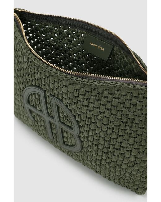 Anine Bing Green Rio Pouch