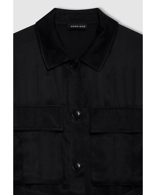Anine Bing Black Geri Dress