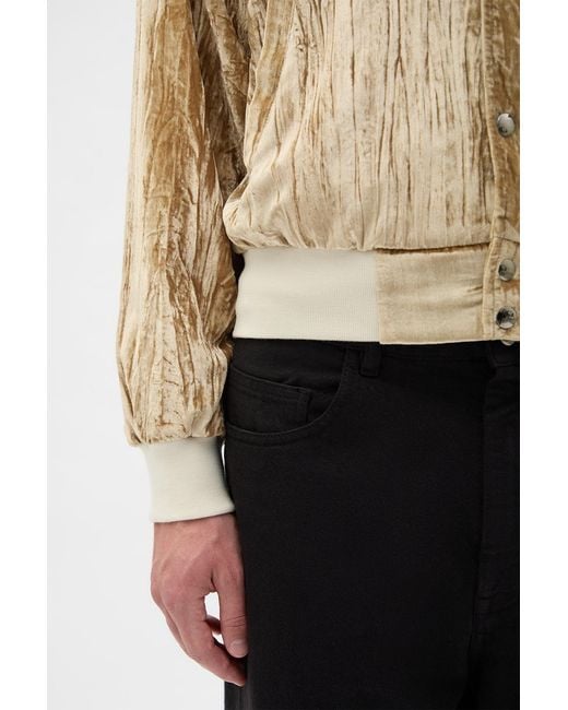 Ann Demeulemeester Natural Esko Slim Fit Raglan Bomber for men