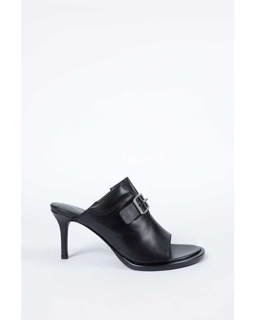 Ann Demeulemeester Black Keke Heeled Mules