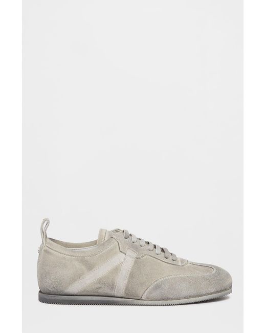 Ann Demeulemeester Gray Siru Low-Top Boxing Sneakers