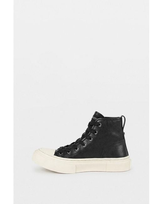 Ann Demeulemeester Black Ycke Vulcanized Mid-Top Sneakers for men