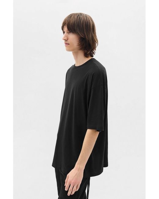 Ann Demeulemeester Black Dieter High Comfort T-Shirt for men