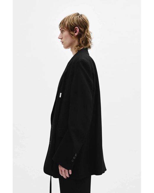 Ann Demeulemeester Black Anthoon High Comfort Tailored Blazer for men
