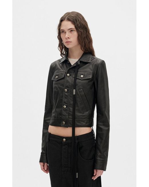 Ann Demeulemeester Black Ilmi Blouson