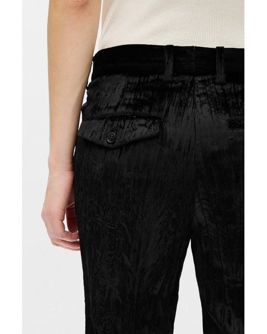 Ann Demeulemeester Black Adri Bootcut Trousers