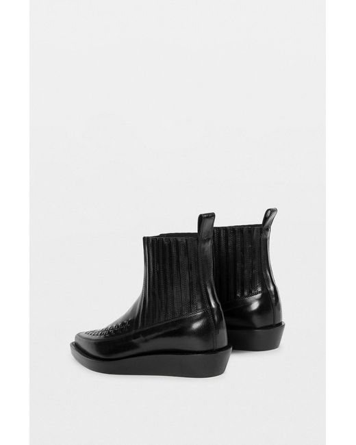 Ann Demeulemeester Black Ro Chelsea Boots for men