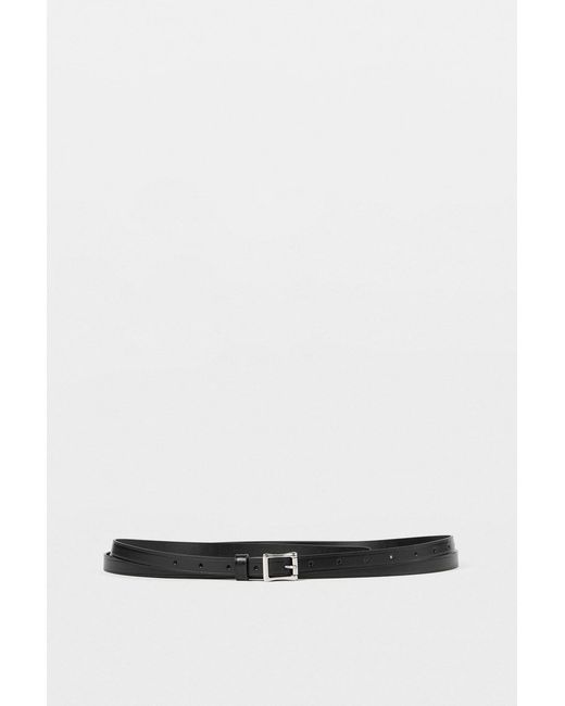 Ann Demeulemeester White Adonica Long Belt