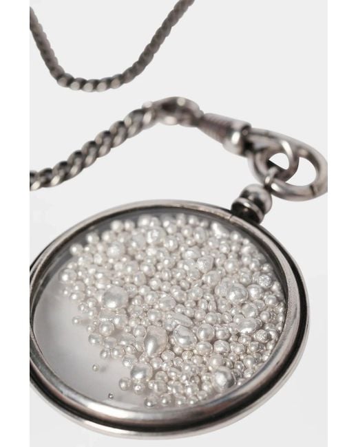 Ann Demeulemeester Metallic Elsu Medallion Necklace