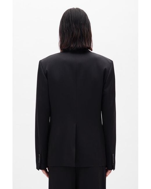 Ann Demeulemeester Black Vince Straight Tailored Jacket for men