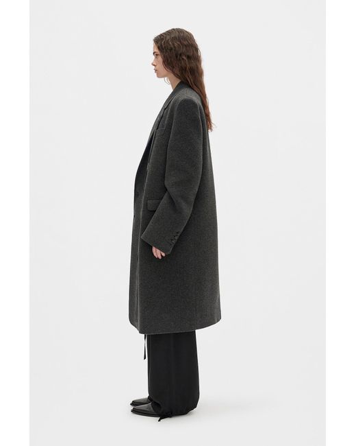 Ann Demeulemeester Black Viv High Comfort Tailored Coat