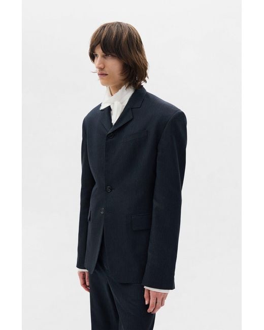 Ann Demeulemeester Black Derek Straight Tailored Jacket for men