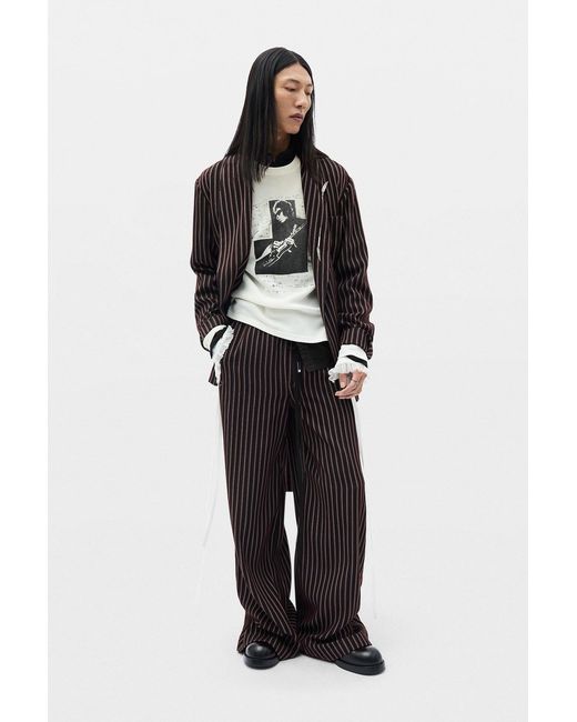 Ann Demeulemeester Black Gerry Lounge Pants for men