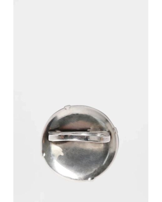 Ann Demeulemeester Gray Mena Medallion Ring