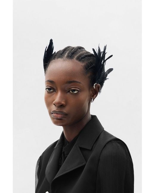 Ann Demeulemeester Black Tona Ear Cuffs