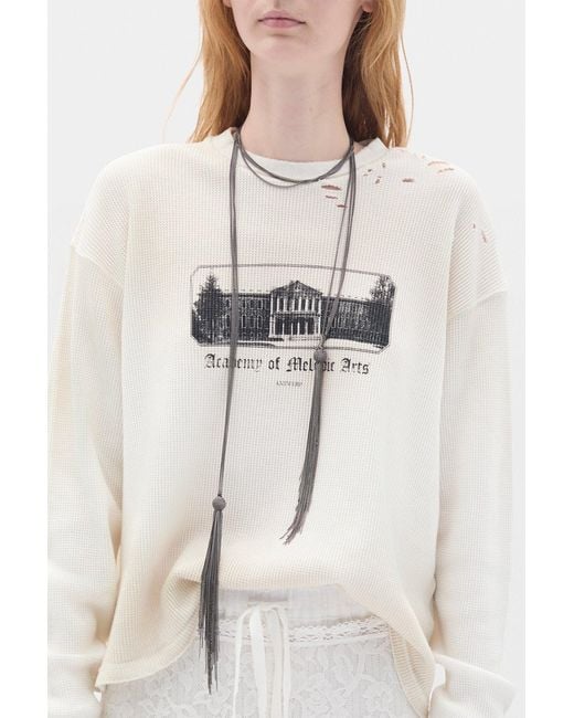 Ann Demeulemeester Gray Ieta Multi Chain Necklace