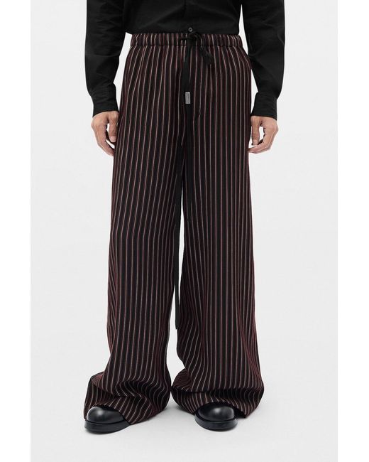 Ann Demeulemeester Black Gerry Lounge Pants for men