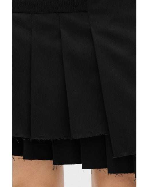Ann Demeulemeester Black Tabea Wrap Kilt