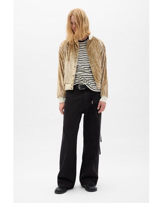 Ann Demeulemeester Natural Esko Slim Fit Raglan Bomber for men