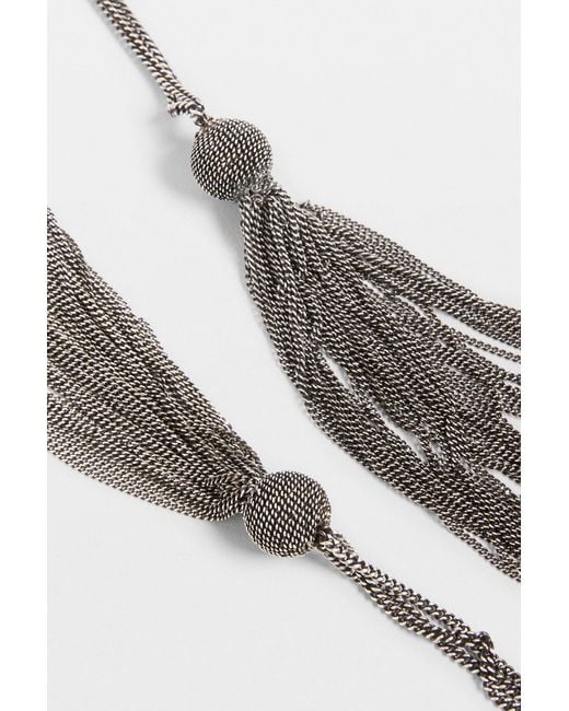 Ann Demeulemeester Gray Ieta Multi Chain Necklace
