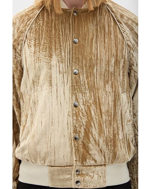 Ann Demeulemeester Natural Esko Slim Fit Raglan Bomber for men