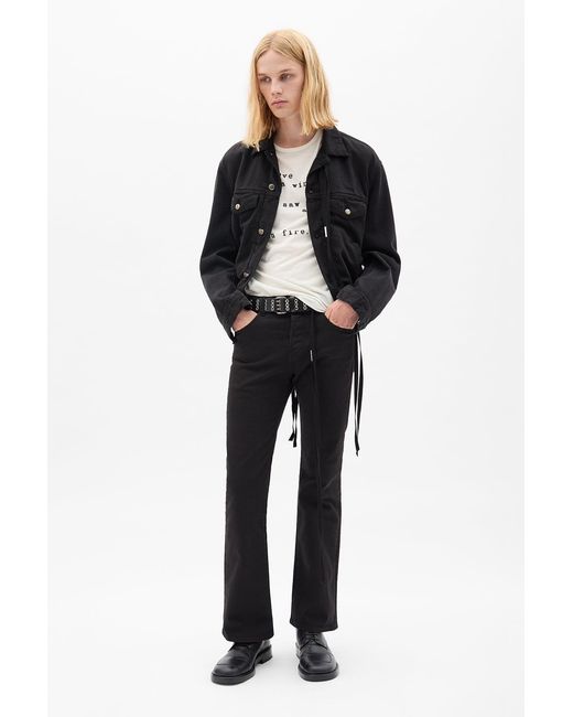 Ann Demeulemeester Black Raf 5 Pockets Standard Blouson for men