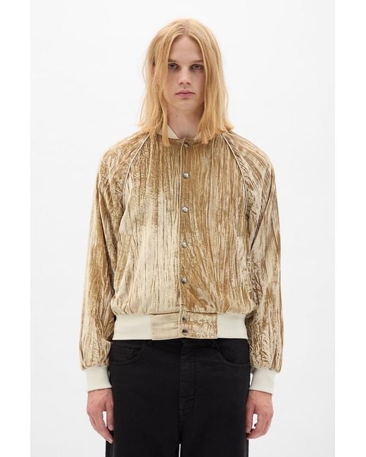 Ann Demeulemeester Natural Esko Slim Fit Raglan Bomber for men