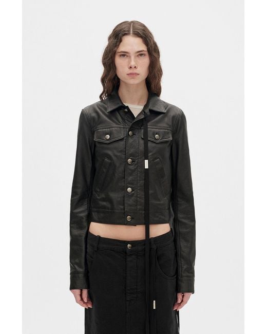 Ann Demeulemeester Black Ilmi Blouson
