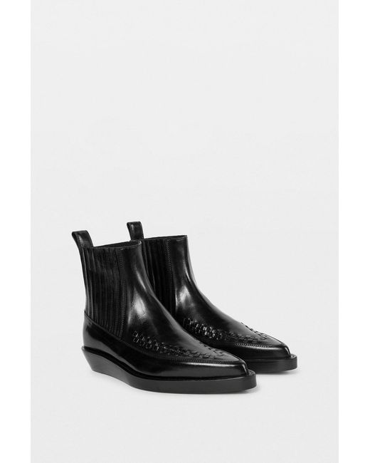 Ann Demeulemeester Black Ro Chelsea Boots for men