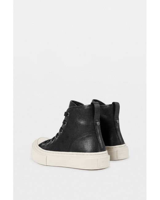 Ann Demeulemeester Black Ycke Vulcanized Mid-Top Sneakers for men