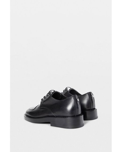 Ann Demeulemeester Black Alert Derby Shoes for men