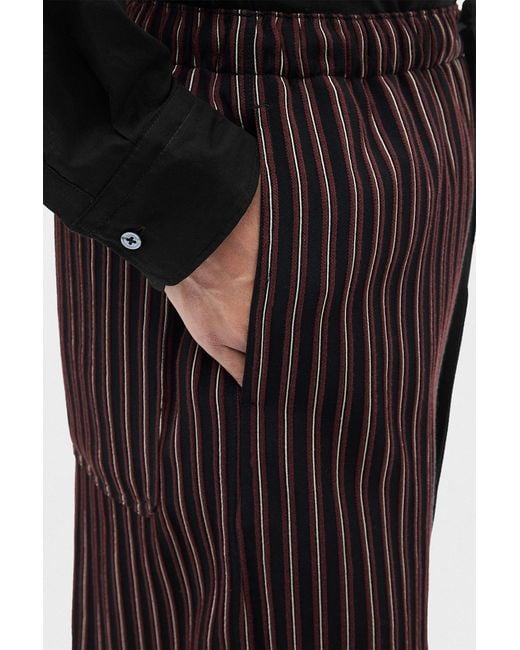 Ann Demeulemeester Black Gerry Lounge Pants for men