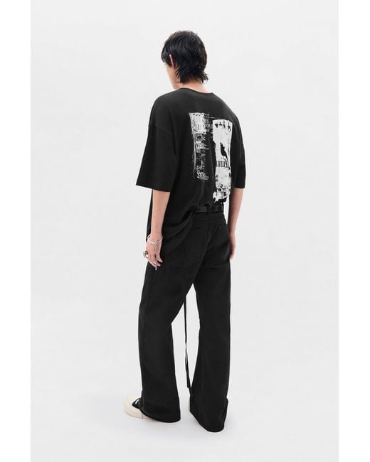 Ann Demeulemeester Black Dieter High Comfort T-Shirt for men